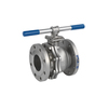 Ball valve Type: 72851 Stainless steel/TFM 1600/Kalrez 6375 Full bore Fire safe T-wrench Class 150 Flange 4" (100)